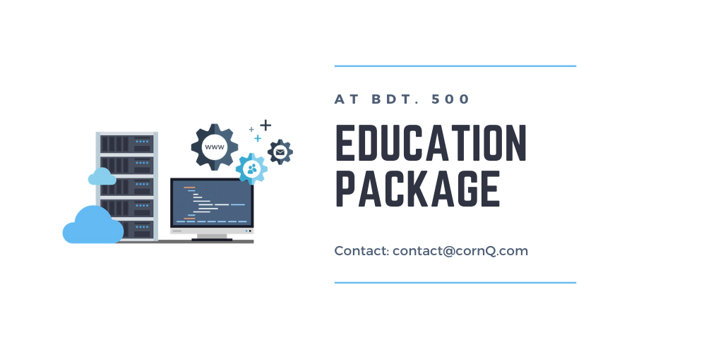 Education Package is now available on cornQ