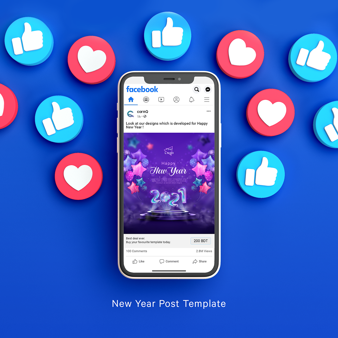 New Year 2021 Banner