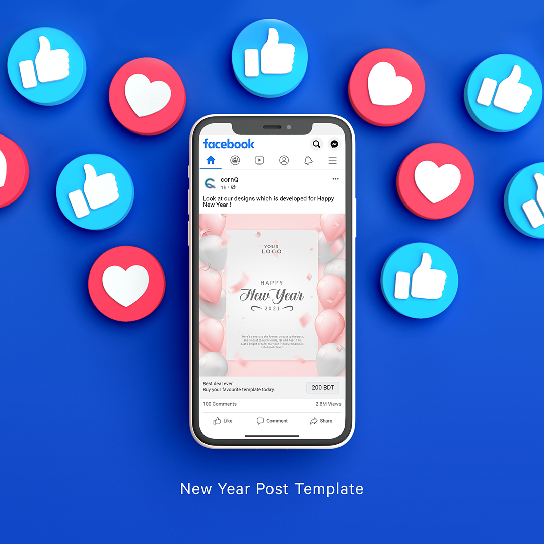 New Year 2021 Banner