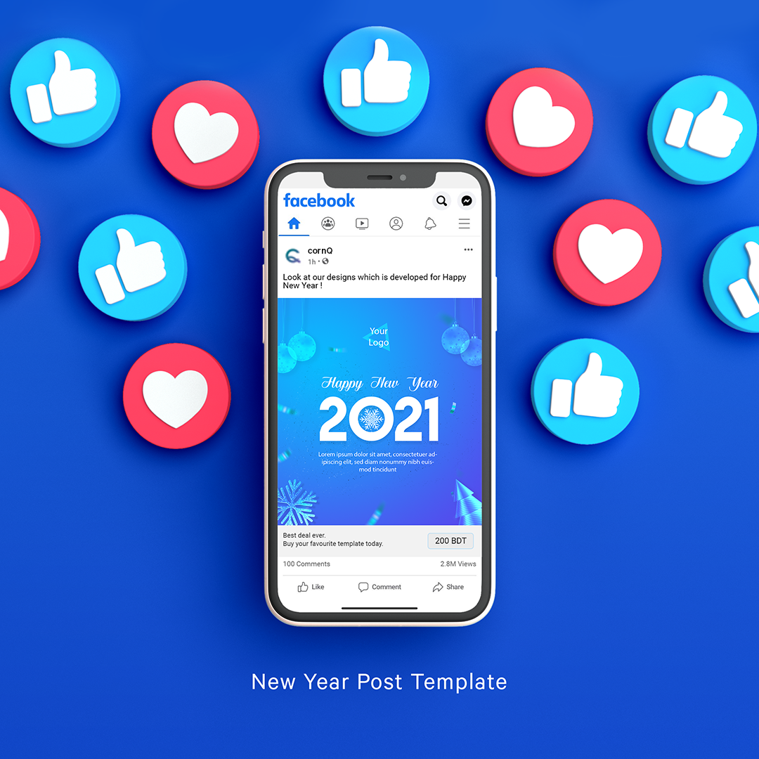 New Year 2021 Banner