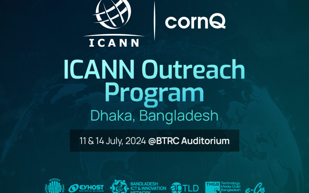 CORNQ sponsors on ICANN Outreach Program in Dhaka 2024