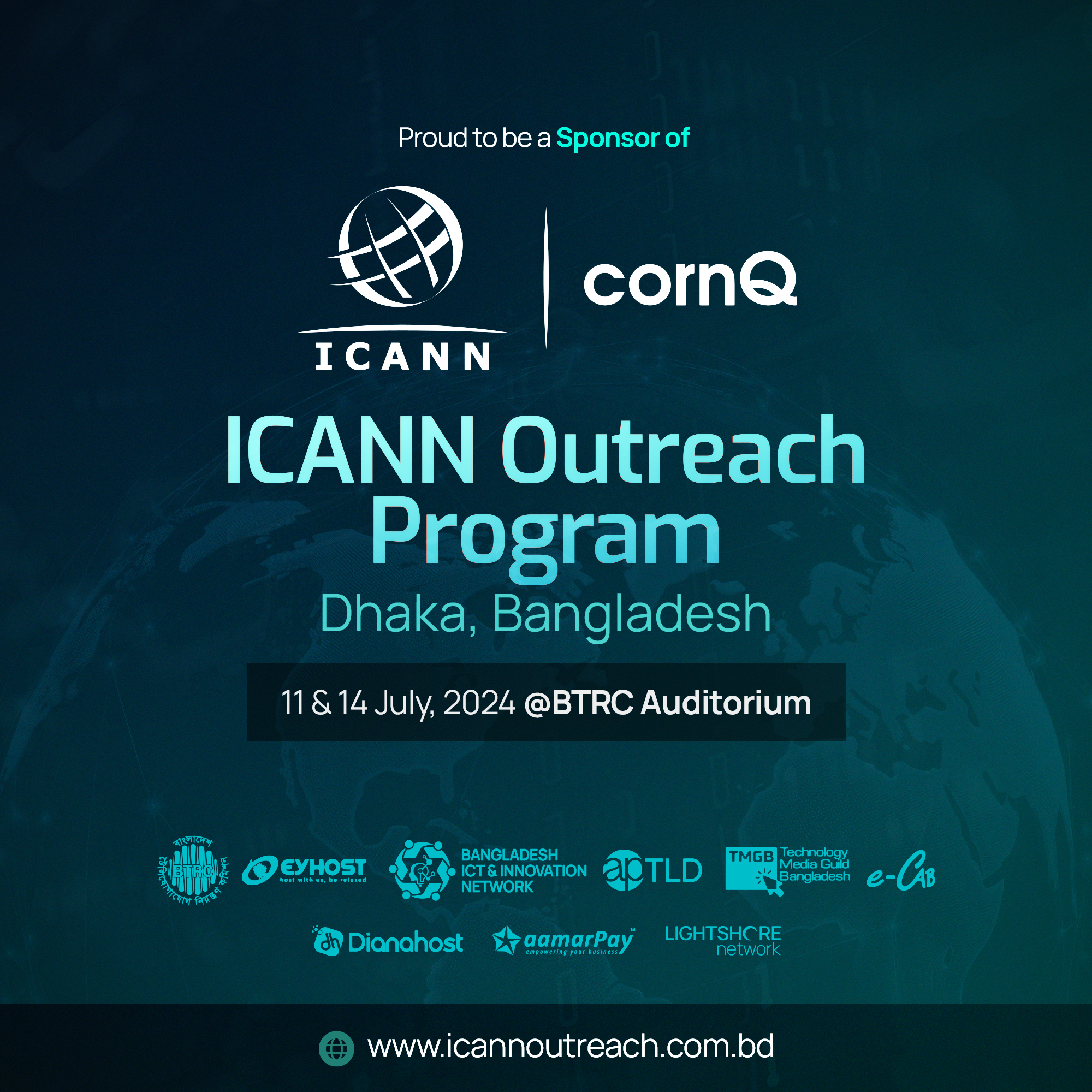 CORNQ Partners with ICANN Outreach Program in Dhaka